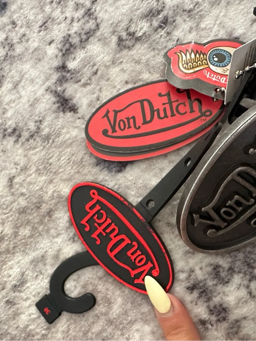 Von Dutch Originals Oversized Buckle Belt Size 38 – Brand New With Tags